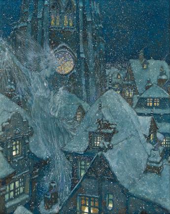 EDMUND DULAC (1882-1953) The Snow Queen. [HANS CHRISTIAN ANDERSEN]